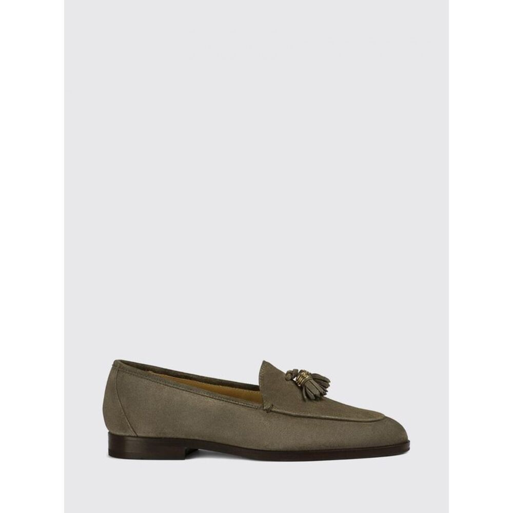Doucal's Women Doucal's Suede Penny Loafers With Tassels And Round Toe